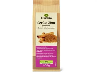 Alnatura Ceylon cinnamon Organic, ground 50g
