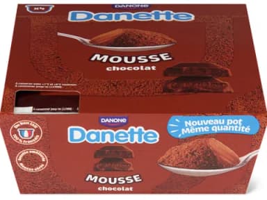 Danette Mousse Chocolat · 4 x 60 g