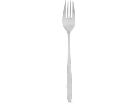 Essgabel Viva silber matt