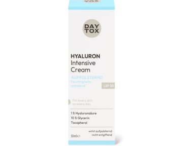 Hyaluron Intensive Cream SPF 30 Hyaluronsäure, Glycerin, Tocopherol