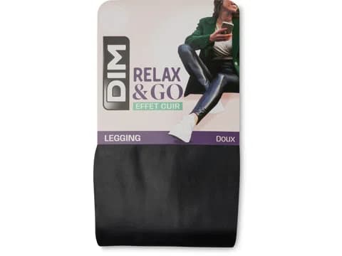 Leggings Comfy effetto pelle da donna