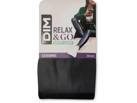 Ladies’ Comfy Fake Leather Leggings