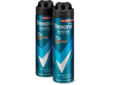 Rexona Deo Spray Cobalt Dry 72h, Anti-Transpirant 2x150ml