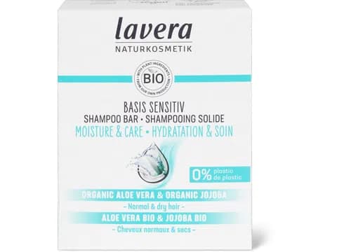Shampoo solido Basis Sensitiv "Feuchtigkeit & Pflege" capelli normali e secchi, vegano