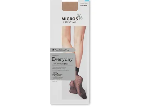 Damen Söckchen ABS Sole 2er Pack