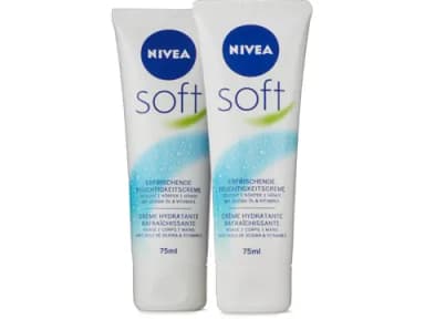 Nivea Soft crème hydratante 2x75ml