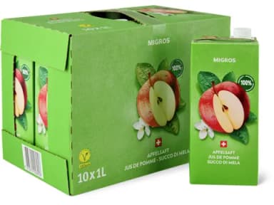 Jus de pomme végétalien