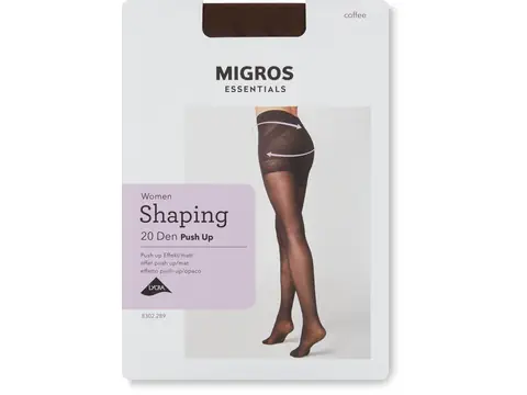 Women's push-up tights 20 den
