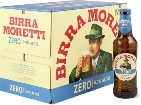 Birra Moretti Zero senz'alcol 15x330ml