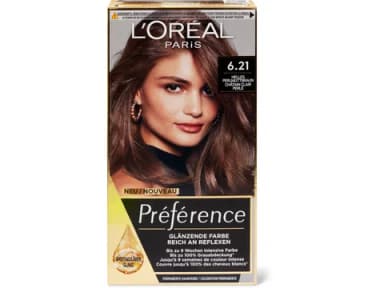 Préfèrence Hair color 10.21 platinum blonde, permanent