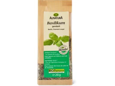 Alnatura Organic Demeter Dried Basil 20g