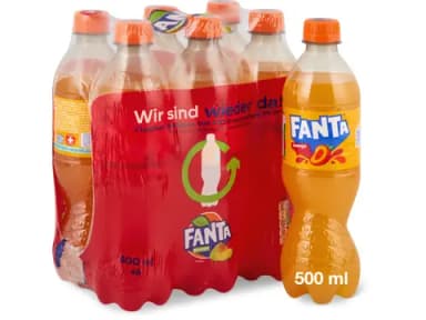Fanta Limonade Mango 6x500ml