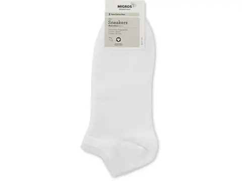 Men's organic-cotton sneaker socks