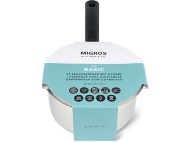 Saucepan with lid