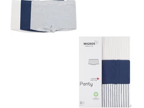 Culotte per bambini 3 paia
