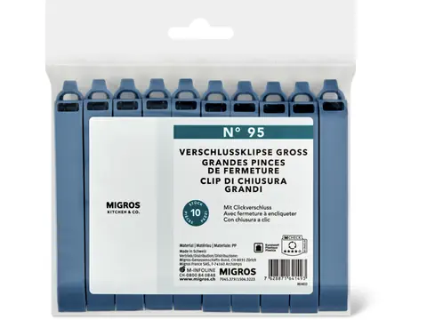 Large sealing clips