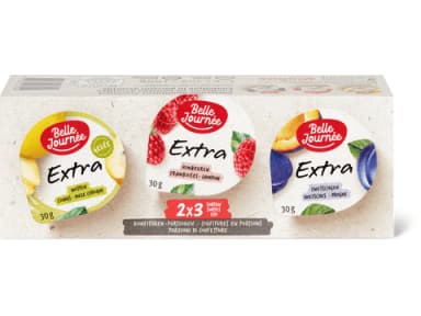 Konfitüre Quitten, Himbeeren & Zwetschgen