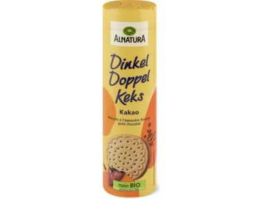 Alnatura Doppelkeks Bio, Dinkel mit Kakao 330g