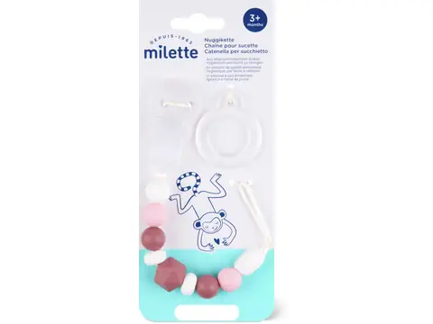 Chaînette pour sucette 3 mois et +