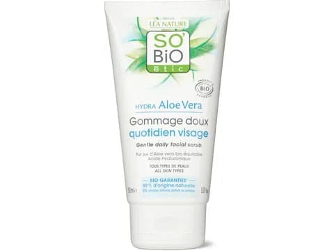 Scrub delicato per il viso Hydra Aloe Vera Aloe vera e acido ialuronico