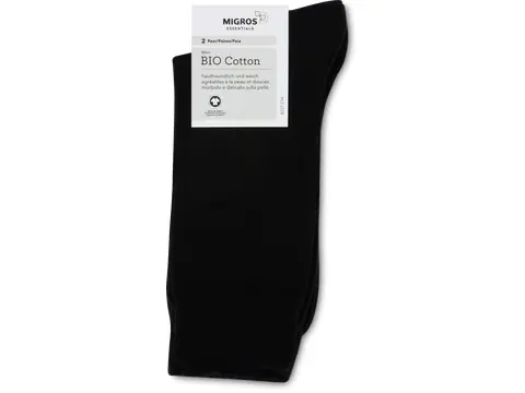 Men's organic-cotton socks