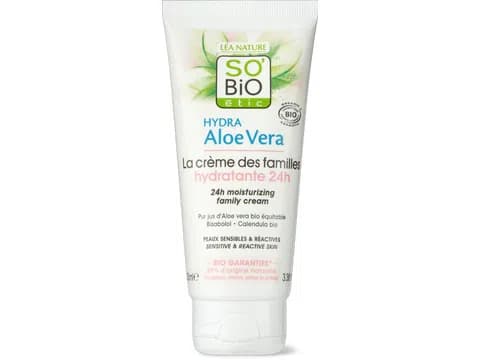 Crema idratante per tutta la famiglia Hydra Aloe Vera Aloe vera, bisabololo e calendula