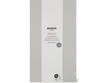 Percale duvet cover