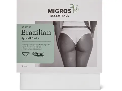 Women's lyocell Brazilian briefs