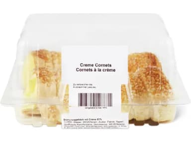 Crème Cornets
