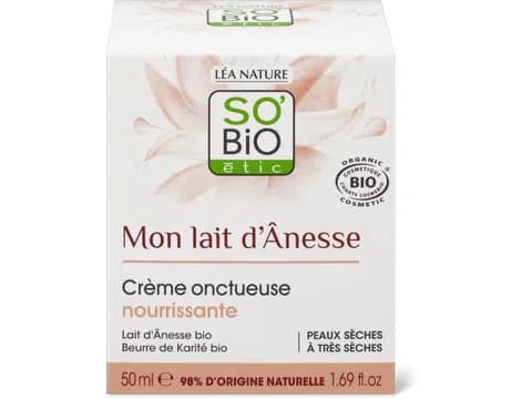 Crema ricca nutriente "Mon lait d'ânesse" Latte d'asina e burro di karité
