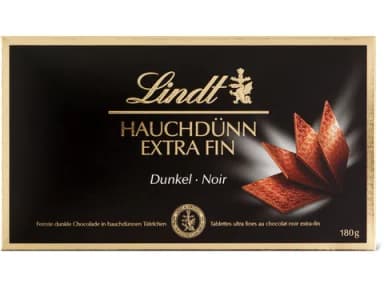 Lindt Hauchdünn Extra Fin · 180 g