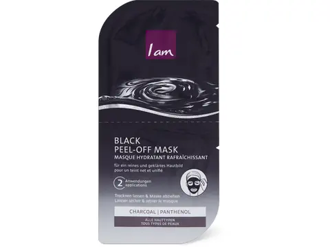 Maschera peel-off nera