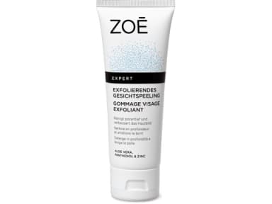 Exfoliating face peel
