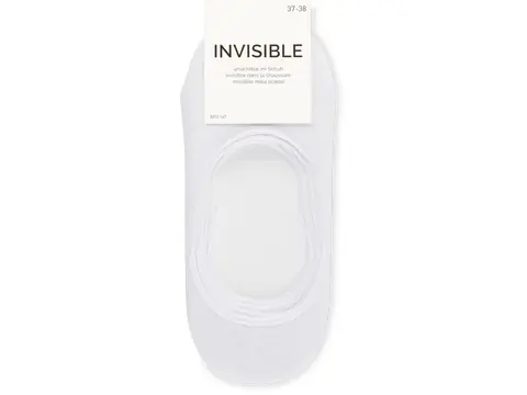 Women's organic-cotton invisible socks