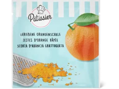Grated orange zest