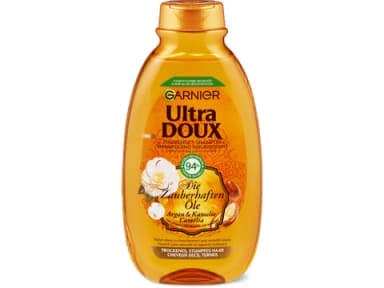 Argan and camellia oil shampoo for dull hair