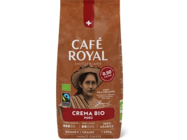 Bohnenkaffee Bio, Crema Peru
