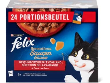 Felix Sens. Assort. Campagne Sauce 24x85g