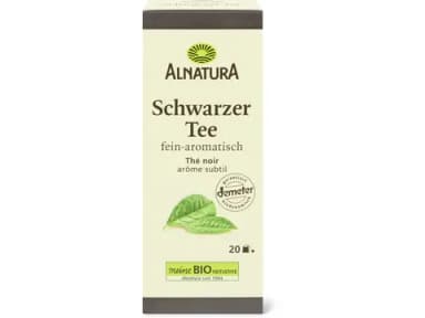 Alnatura Schwarzer Tee Bio, Demeter, fein-aromatisch 35g