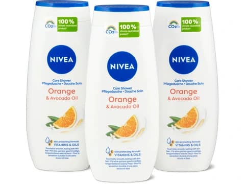 Nivea Docciaschiuma Care & Orange 3x250ml