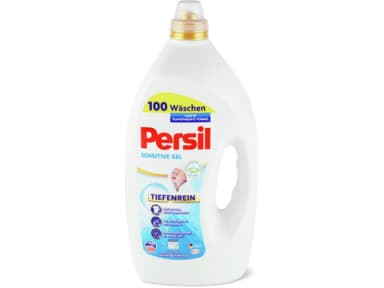 Persil Sensitive gel detergent, 100 washes 4.5l