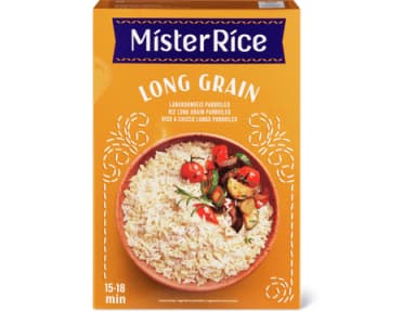Riz long grain étuvé