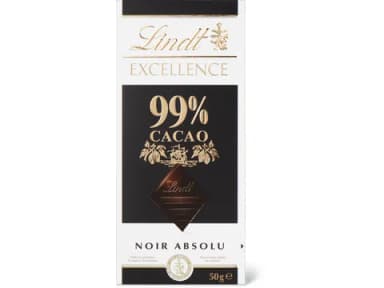 Lindt Excellence dunkle Schokolade 99% Kakao 50g