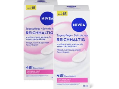 Nivea Crème de jour riche 2x50ml