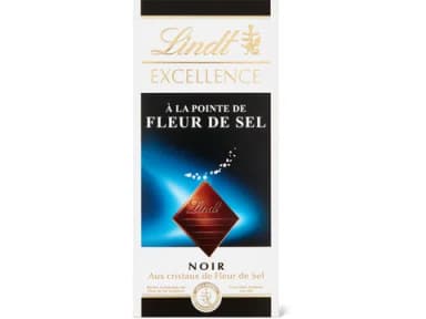 Lindt Noir à la Pointe de Fleur de Sel