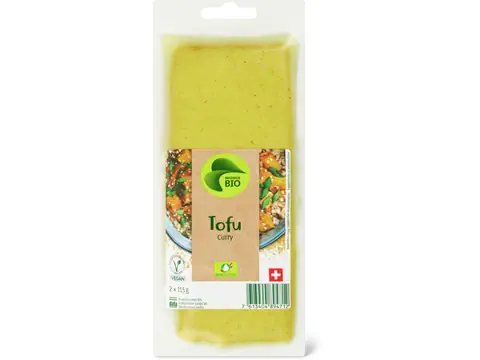 Tofu al curry bio