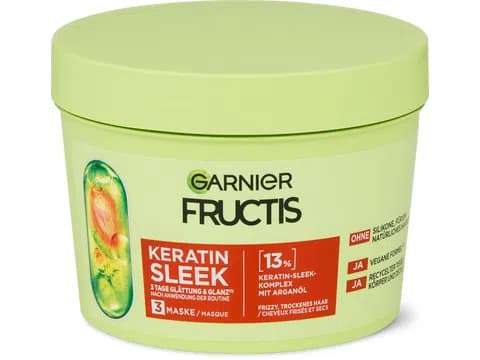 Maschera Keratin Sleek capelli crespi e secchi