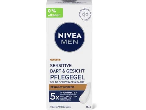 Nivea Gel per la cura della barba e del viso Vitamin PRO Complex 50ml