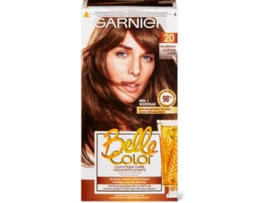 Permanent light brown hair dye