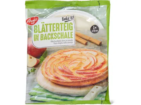 Anna's Best Base di pasta sfoglia nello stampo, vegano 140g